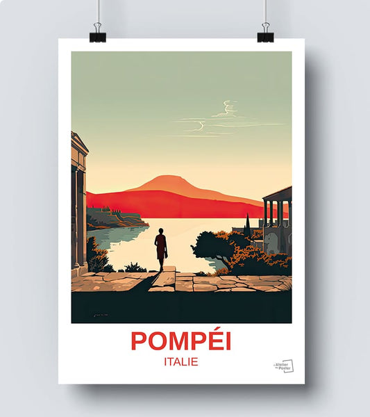 Affiche Pompeï