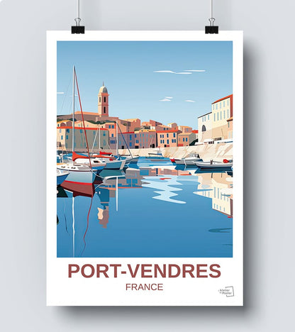 Affiche Port-Vendres