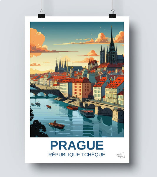 Affiche Prague