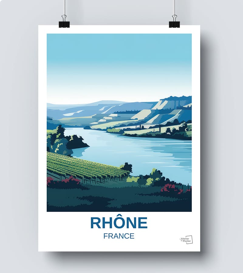 Affiche Département du Rhône