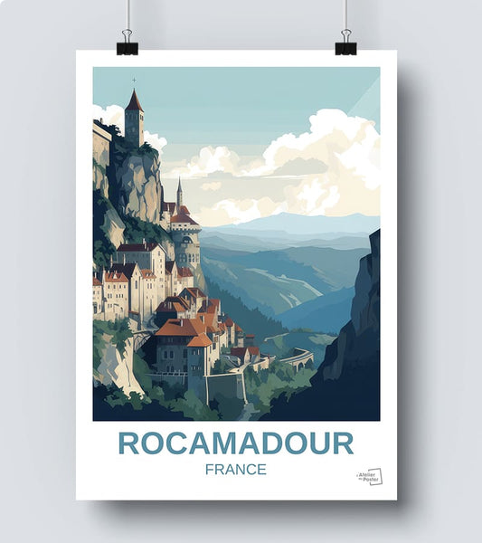 Affiche Rocamadour