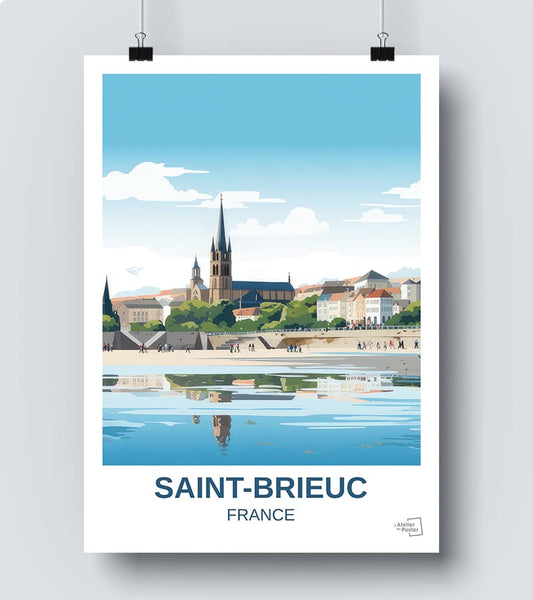 Affiche Saint-Brieuc