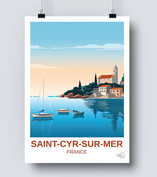 Affiche Saint Cyr-sur-Mer