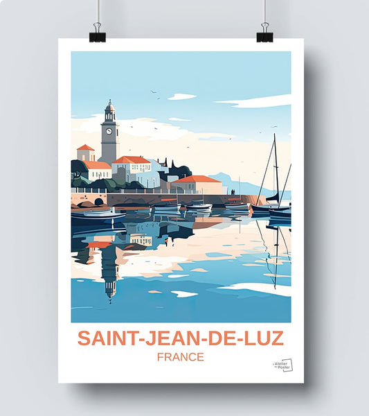 Affiche Saint Jean-de-Luz