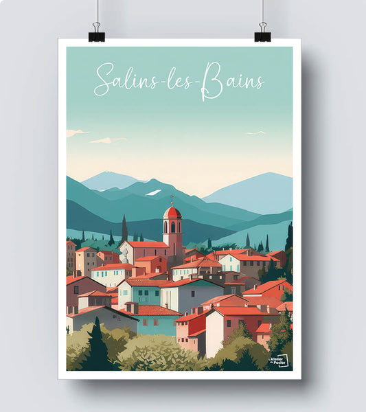 Affiche Salins-les-Bains