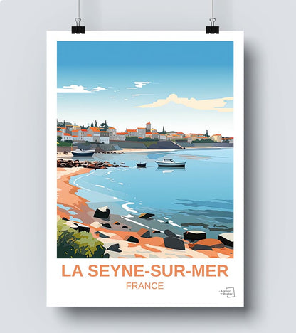 Affiche Seyne-sur-Mer