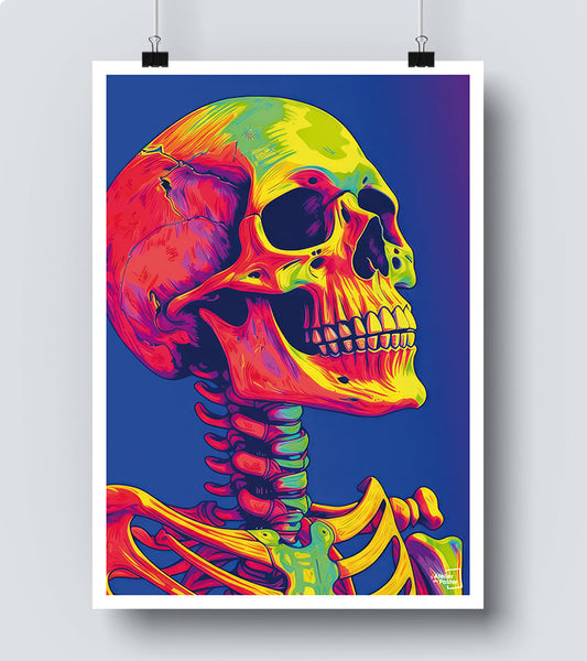 Affiche Cool Bones - Pop Art