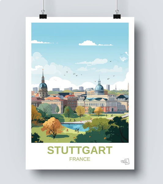 Affiche Stuttgart