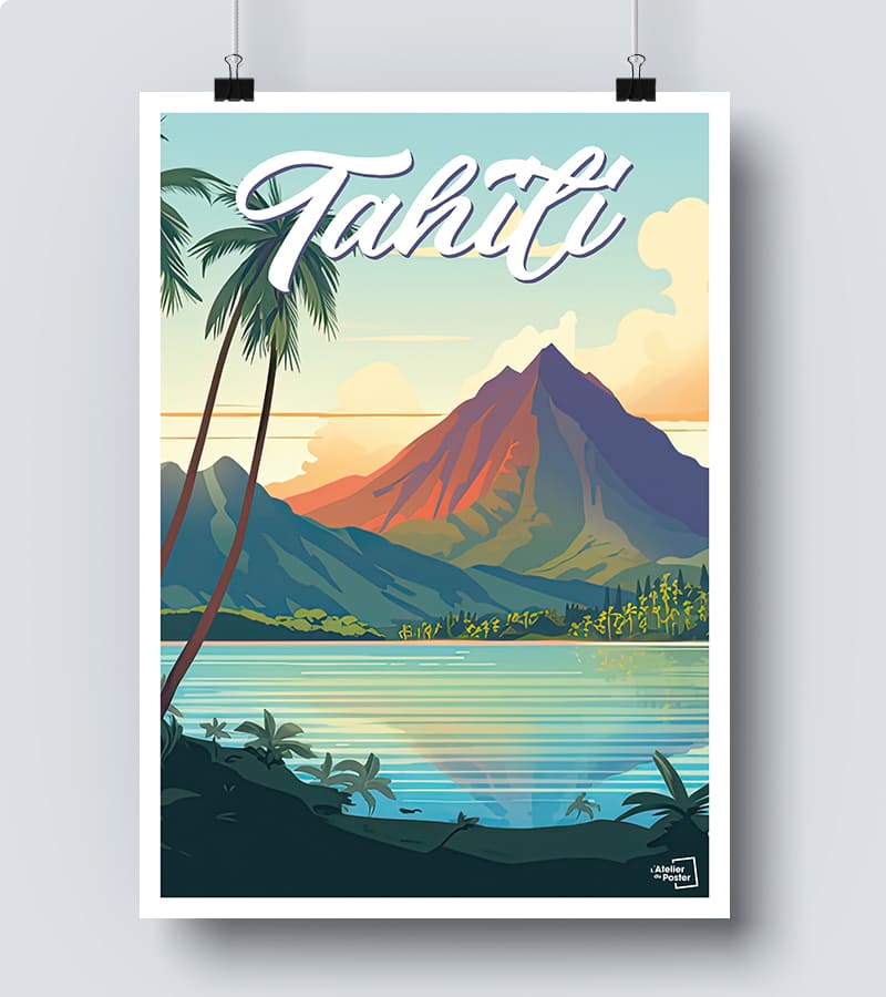 Affiche Tahiti