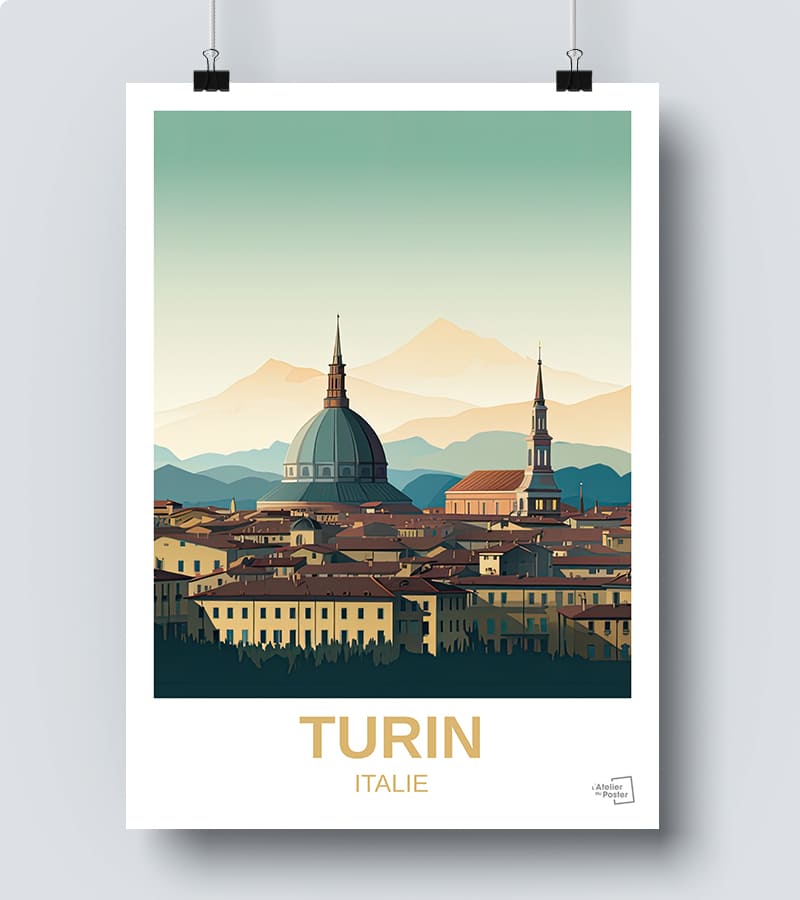 Affiche Turin