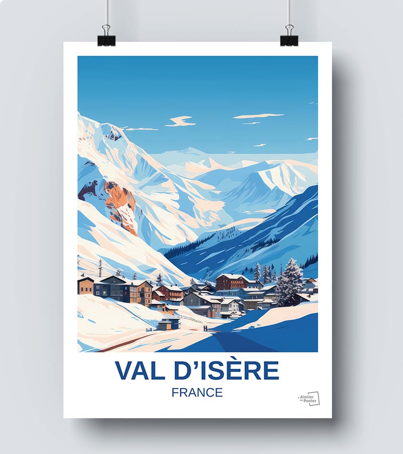 Affiche Val d'Isère