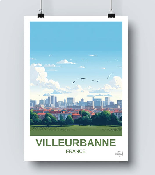 Affiche Villeurbanne