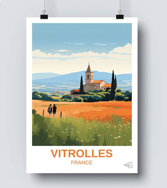 Affiche Vitrolles