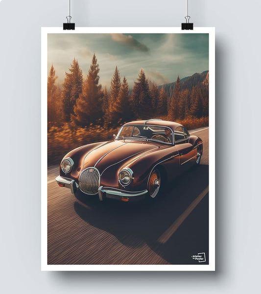 Affiche Voiture vintage 