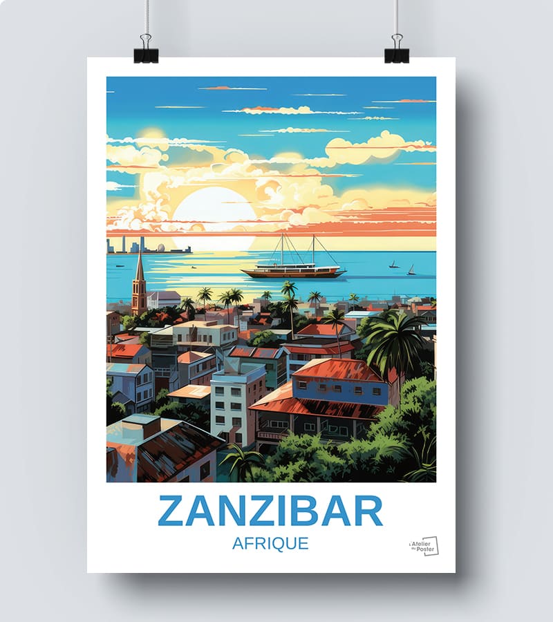 Affiche Zanzibar