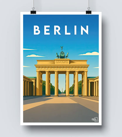 Affiche Berlin vintage