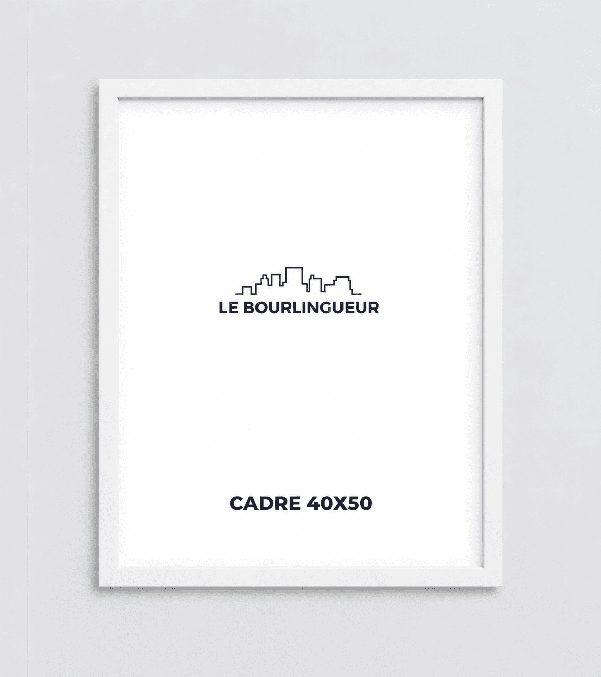 Cadre Blanc 40x50