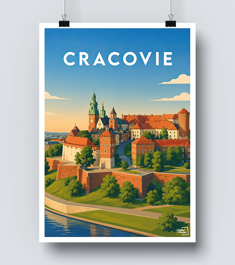 Affiche Cracovie