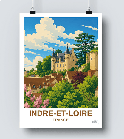 Affiche Indre et Loire