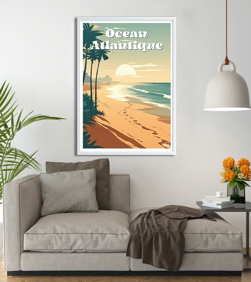 poster Océan Atlantique