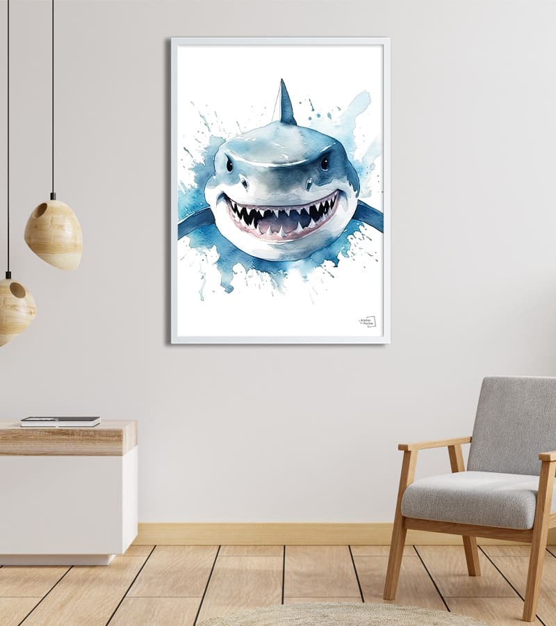 Affiche Requin