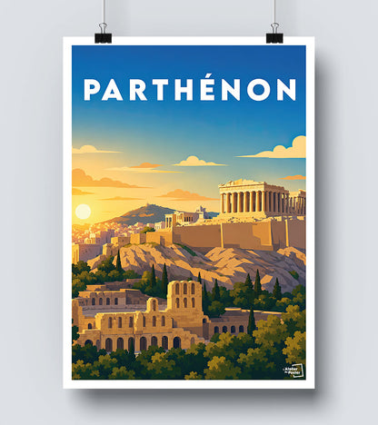 Affiche Parthénon