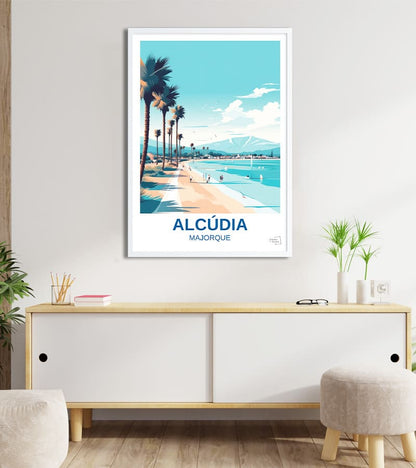 poster espagne Alcudia