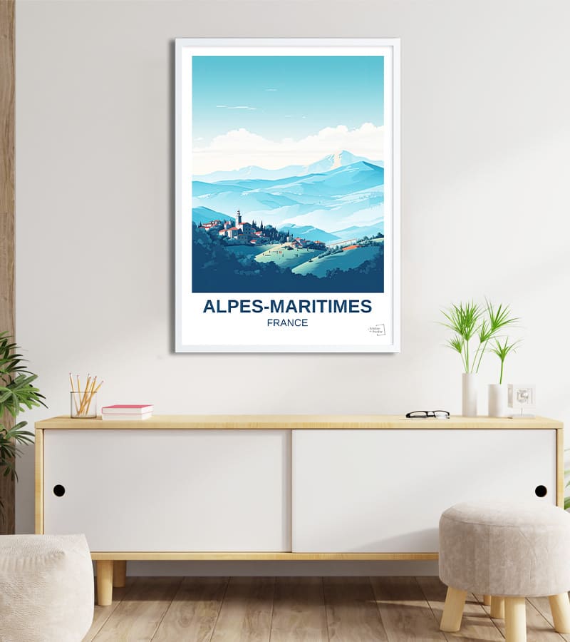 poster Département Alpes Maritimes