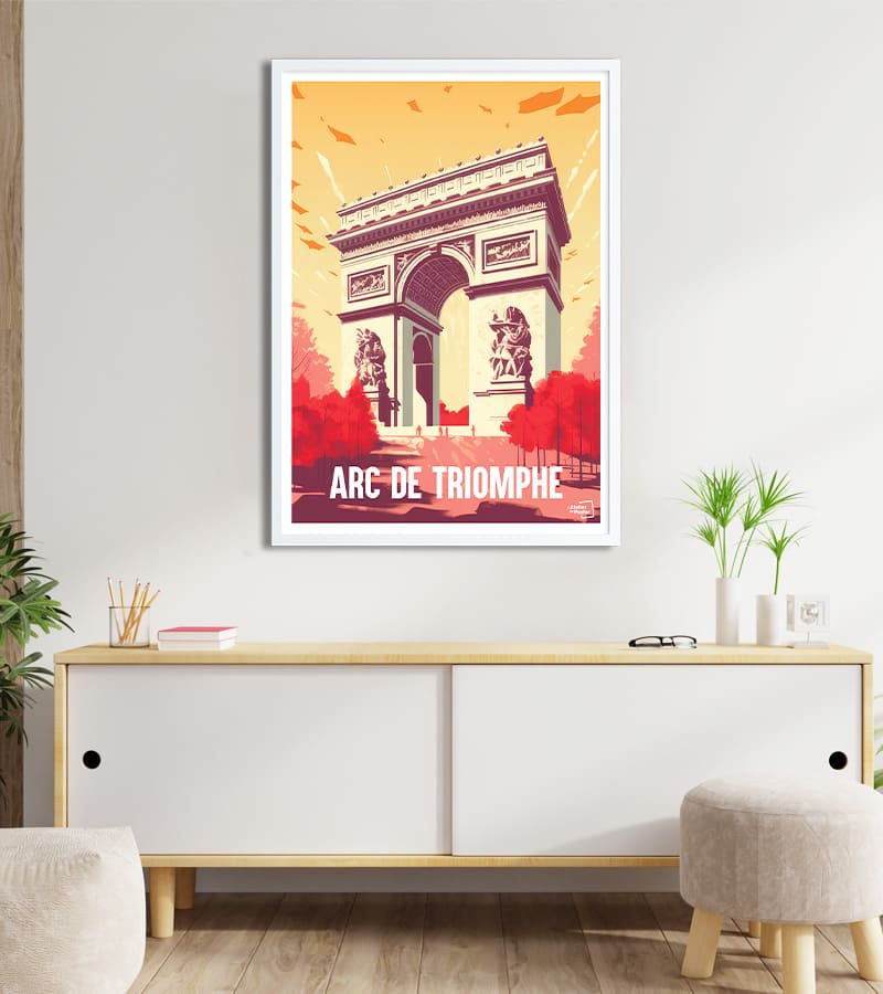 Affiche Arc de Triomphe - Paris