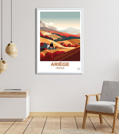 poster département d'Ariège