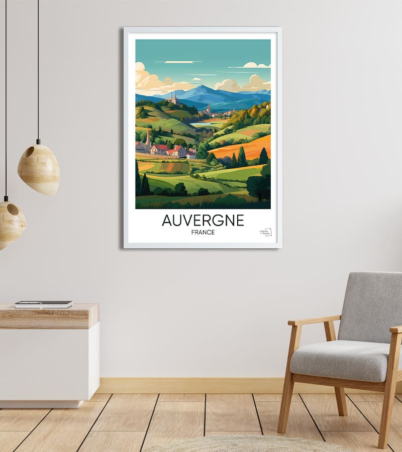 Poster Auvergne