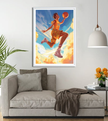 Poster sport basket