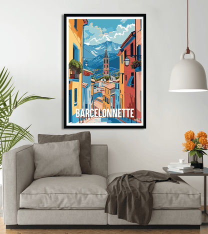 poster Barcelonnette