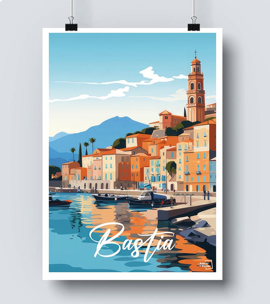 Affiche Bastia - Corse