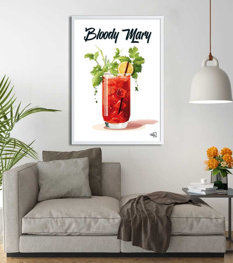 poster Cocktail Bloody Mary