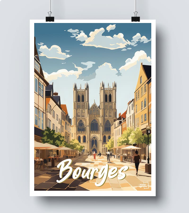 Affiche Bourges