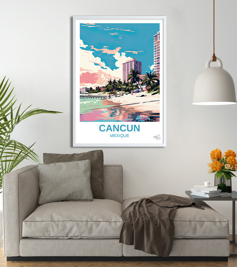 poster Cancun - Mexique