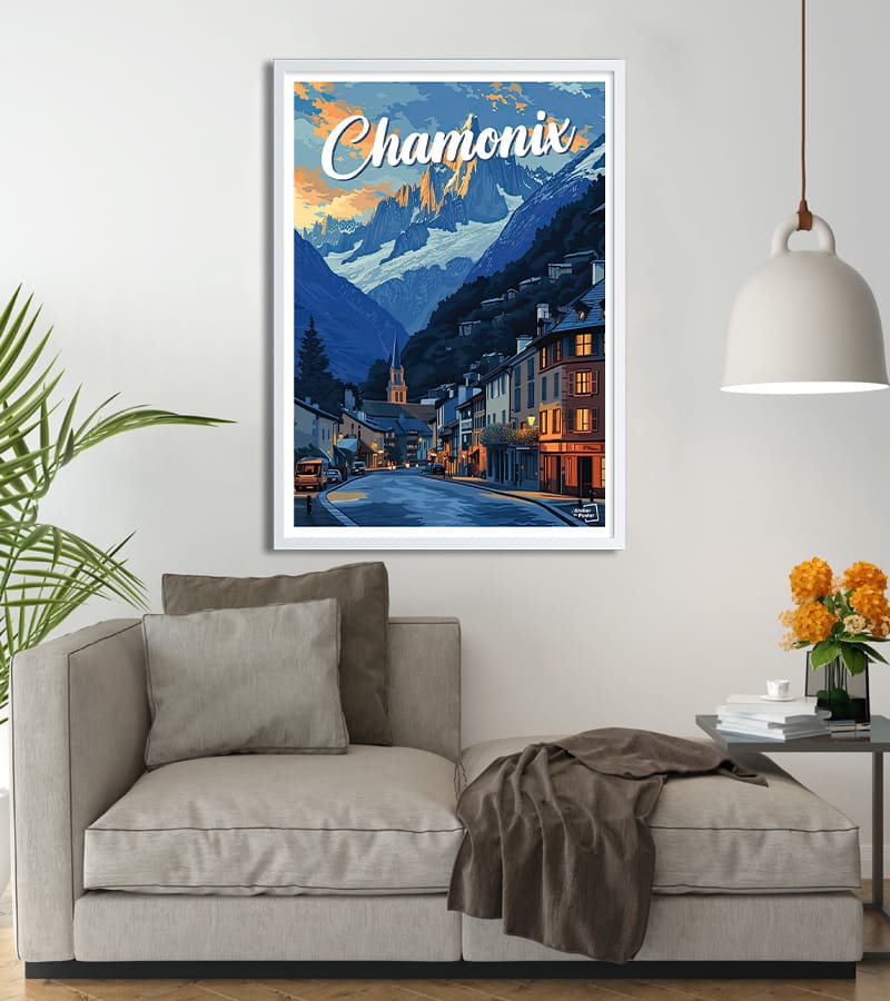 Poster chamonix