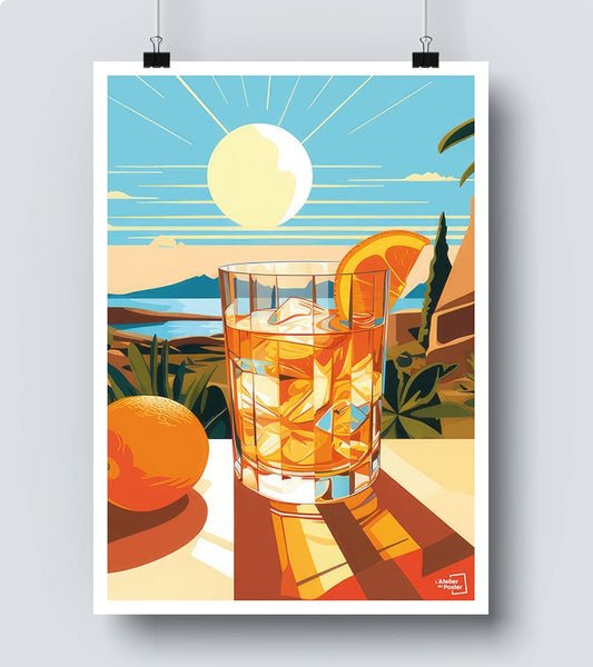 Affiche Apéro Cocktail