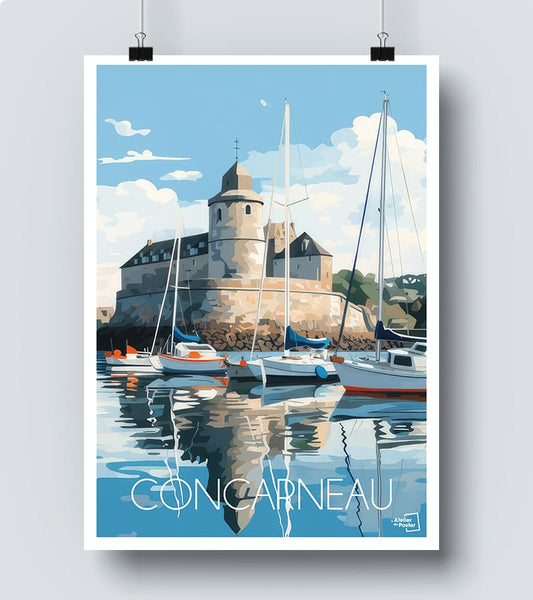 Affiche Concarneau 