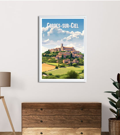 Poster Cordes sur Ciel