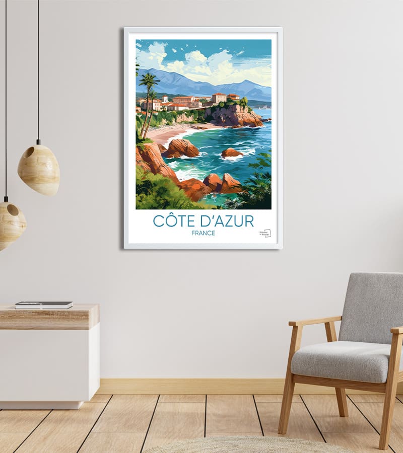 Poster Cote d'Azur