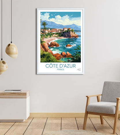 Poster Cote d'Azur