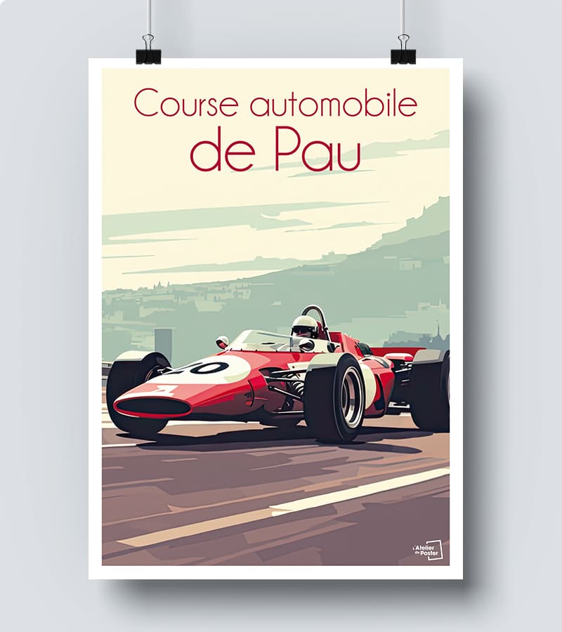 poster Course Automobile Monaco