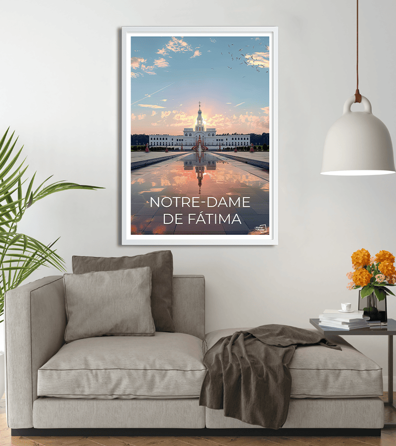 poster Notre dame de Fatima Portugal