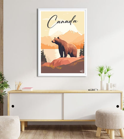 poster ours au Canada