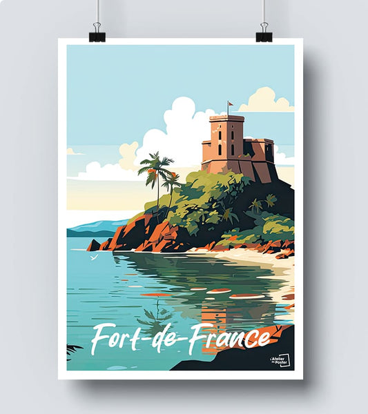 Affiche Fort-de-France