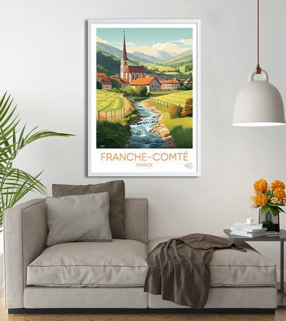 Poster Franche Comté