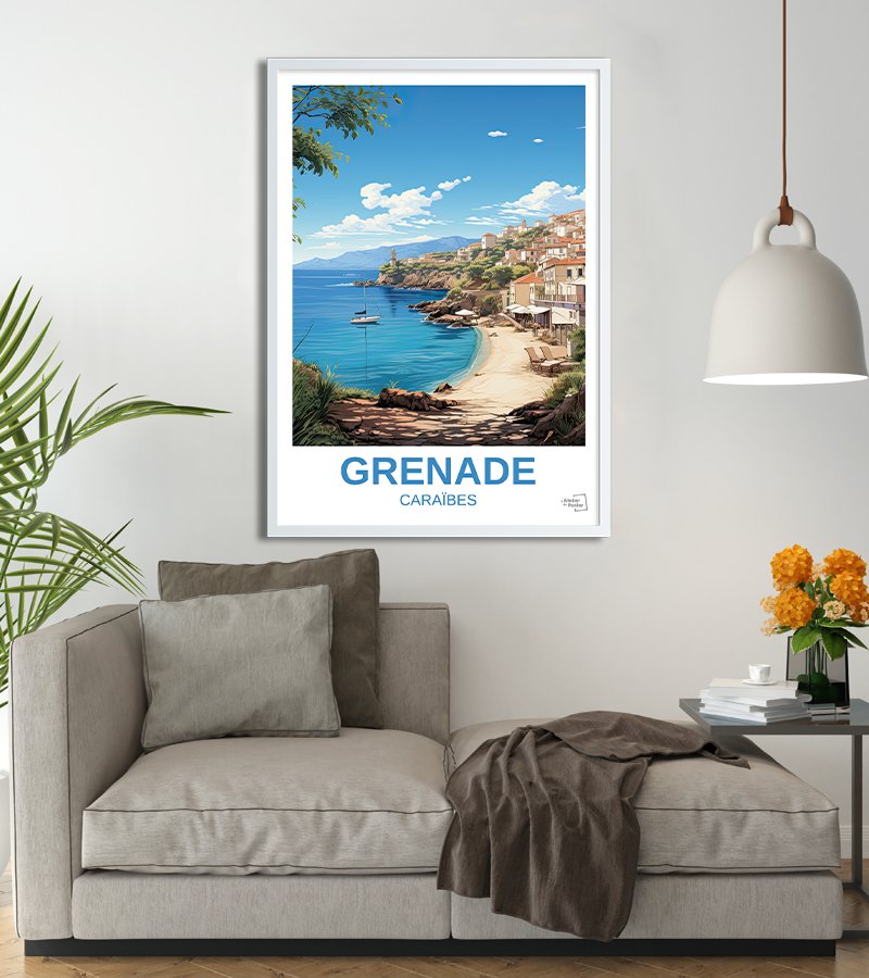 poster Grenade - Caraïbes