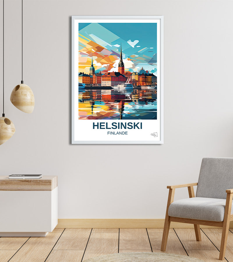 poster Helsinski - Finlande